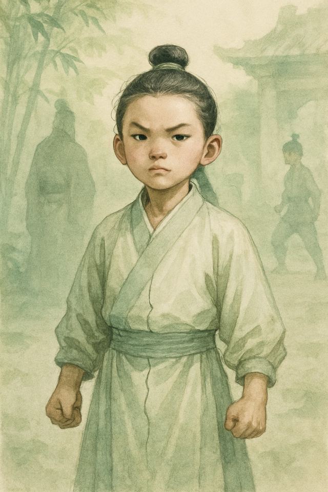 여덟 살, 금단을 넘었다