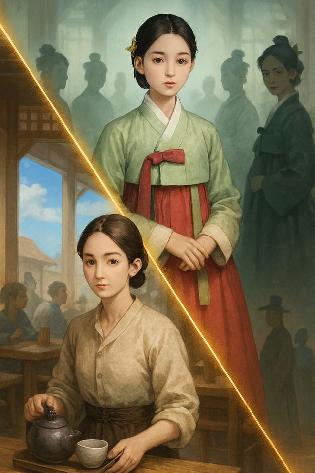 소문난 악녀, 주막집 알바생